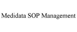 MEDIDATA SOP MANAGEMENT trademark