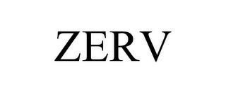 ZERV trademark