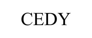 CEDY trademark