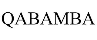 QABAMBA trademark