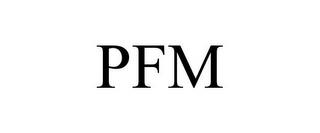 PFM trademark