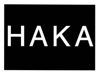 HAKA trademark