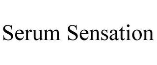 SERUM SENSATION trademark