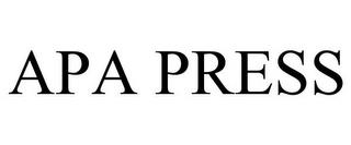 APA PRESS trademark