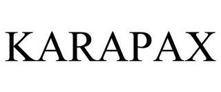 KARAPAX trademark