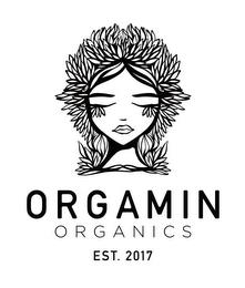 ORGAMIN ORGANICS EST. 2017 trademark