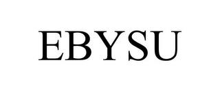 EBYSU trademark