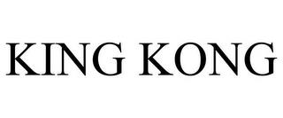 KING KONG trademark