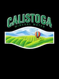 CALISTOGA MINERAL WATER trademark