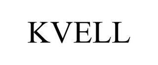 KVELL trademark