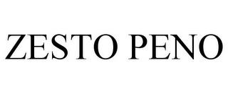 ZESTO PENO trademark