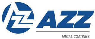 AZZ AZZ METAL COATINGS trademark