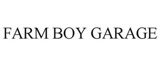 FARM BOY GARAGE trademark