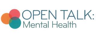 OPEN TALK: MENTAL HEALTH trademark