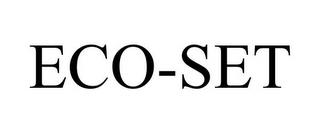 ECO-SET trademark