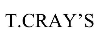 T.CRAY'S trademark