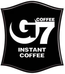 G7 COFFEE INSTANT COFFEE trademark