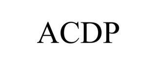 ACDP trademark