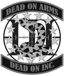 DEAD ON ARMS DEAD ON INC. III trademark