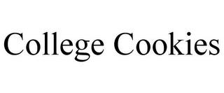 COLLEGE COOKIES trademark