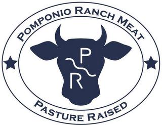 PR POMPONIO RANCH MEAT PASTURE RAISED trademark