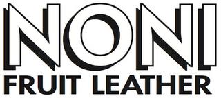 NONI FRUIT LEATHER trademark