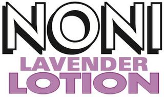 NONI LAVENDER LOTION trademark