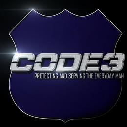 CODE3 PROTECTING AND SERVING THE EVERYDAY MAN trademark