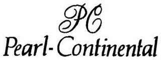 PC PEARL-CONTINENTAL trademark