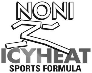 NONI ICYHEAT SPORTS FORMULA trademark