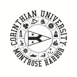 CORINTHIAN UNIVERSITY MONTROSE HARBOR Y N E S W trademark