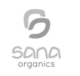 S SANA ORGANICS trademark