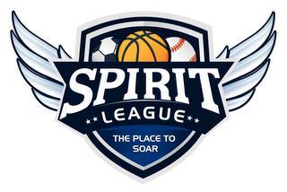 SPIRIT LEAGUE THE PLACE TO SOAR trademark