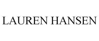 LAUREN HANSEN trademark