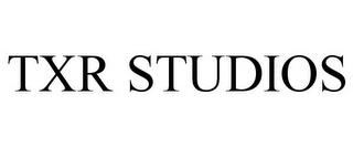 TXR STUDIOS trademark