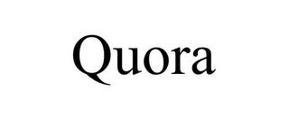 QUORA trademark