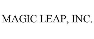 MAGIC LEAP, INC. trademark