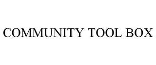 COMMUNITY TOOL BOX trademark