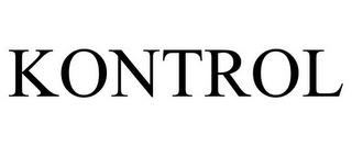 KONTROL trademark