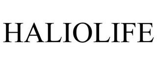 HALIOLIFE trademark