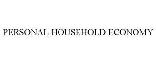 PERSONAL HOUSEHOLD ECONOMY trademark