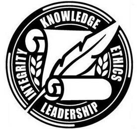 KNOWLEDGE ETHICS LEADERSHIP INTEGRITY trademark