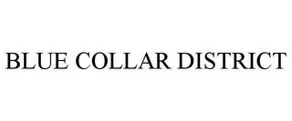 BLUE COLLAR DISTRICT trademark