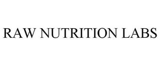 RAW NUTRITION LABS trademark