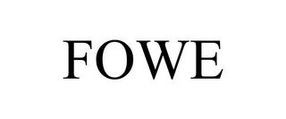 FOWE trademark