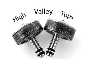 HIGH VALLEY TOPS HALF DOLLAR trademark