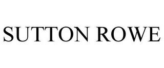 SUTTON ROWE trademark