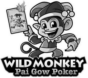 WILD MONKEY PAI GOW POKER trademark