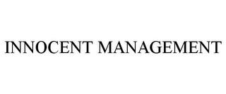 INNOCENT MANAGEMENT trademark