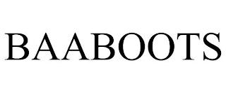 BAABOOTS trademark